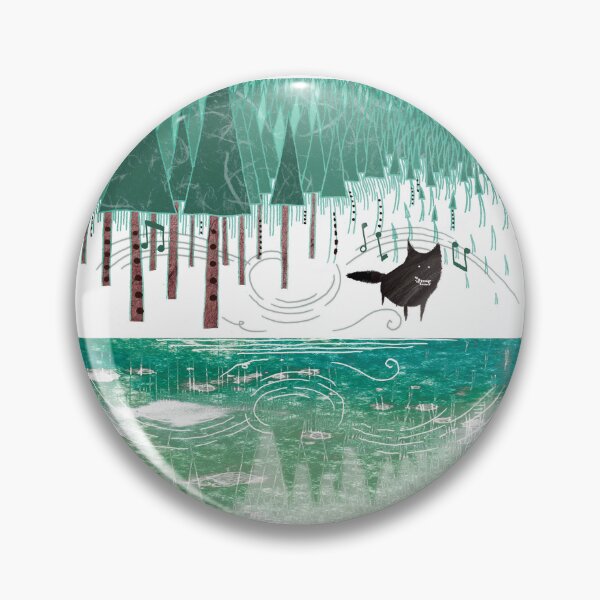 Item preview, Peter and the Wolf - the wolf designed and sold by Sally Barnett.