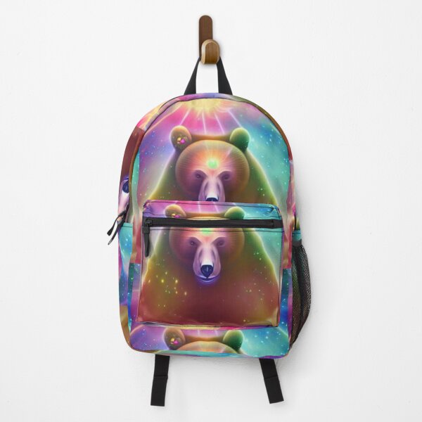 Item preview, Bear Spirit in the Rainbow Sky designed and sold by HanaiPrint.