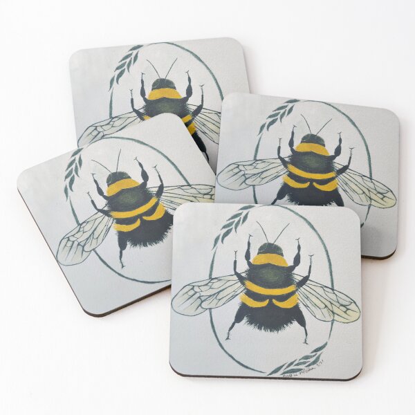 Item preview, Watercolor Bumblebee designed and sold by RebekahMcK.
