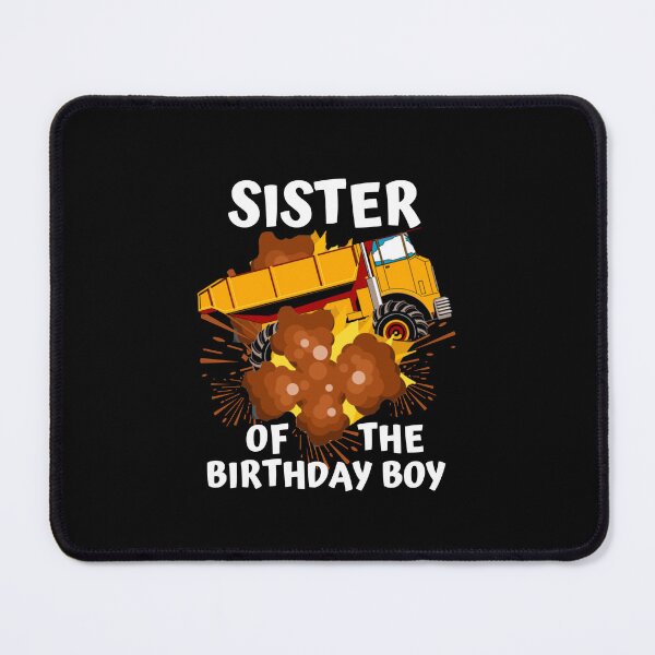 Item preview, monster truck family matching sister of the birthday boy designed and sold by medbouk1.