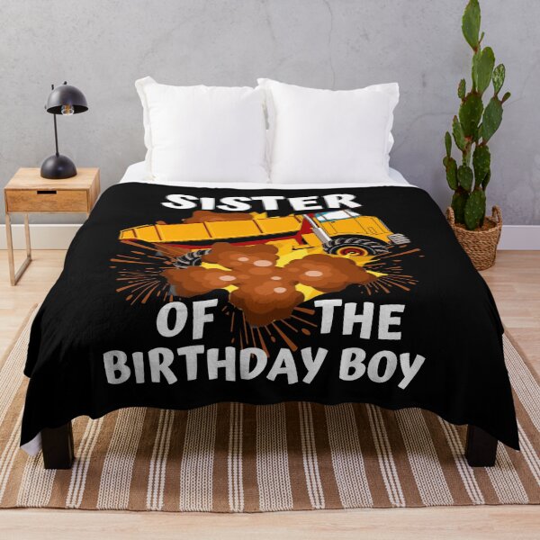Item preview, monster truck family matching sister of the birthday boy designed and sold by medbouk1.