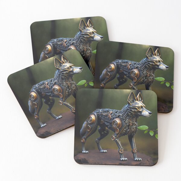 Item preview, Steampunk Inspired Metal Dog #1 designed and sold by Galviato.