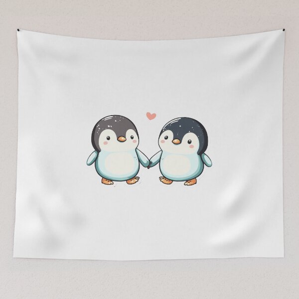 Item preview, Two penguins designed and sold by ArtElephant.