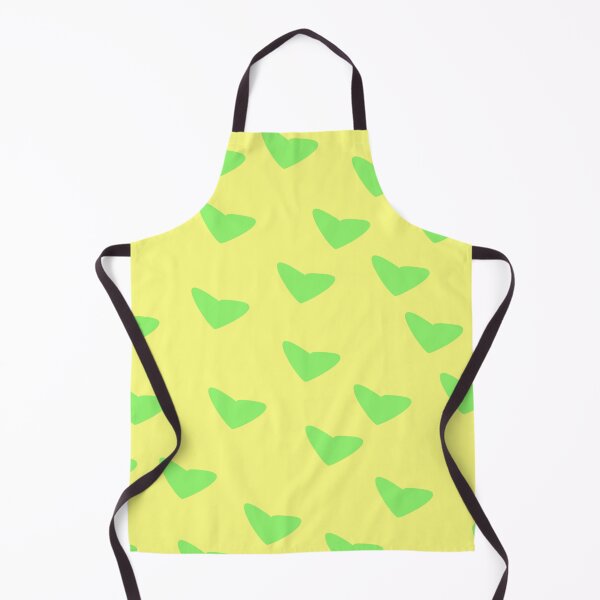 Item preview, Green Hearts On Yellow designed and sold by PrettyViews.