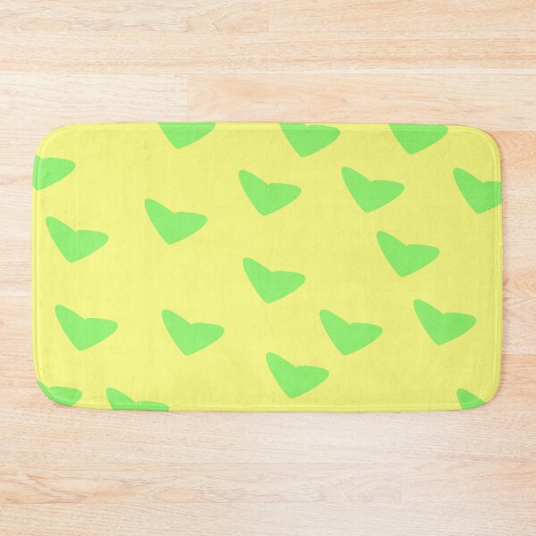 Item preview, Green Hearts On Yellow designed and sold by PrettyViews.