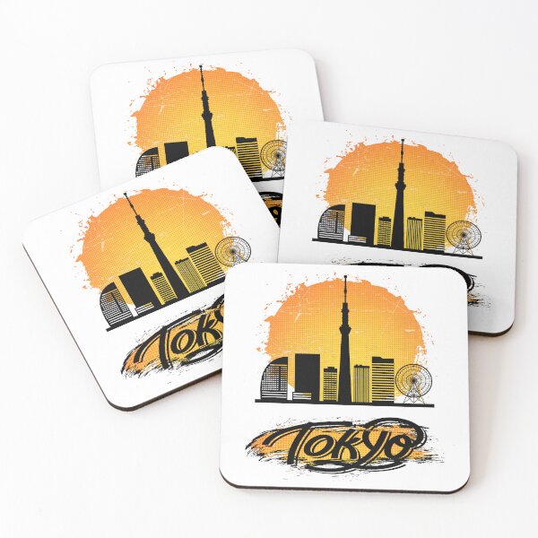 Item preview, Tokyo Tokyo Japan skyline designed and sold by BullDesignsShop.