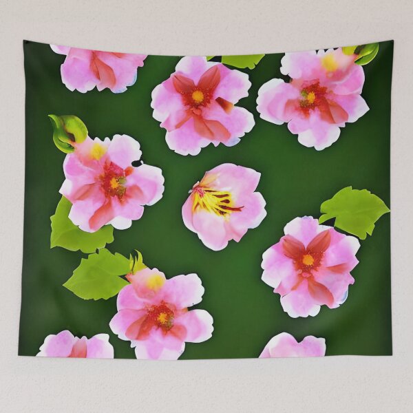 Item preview, Wild rose flower artwork designed and sold by gramizzia.