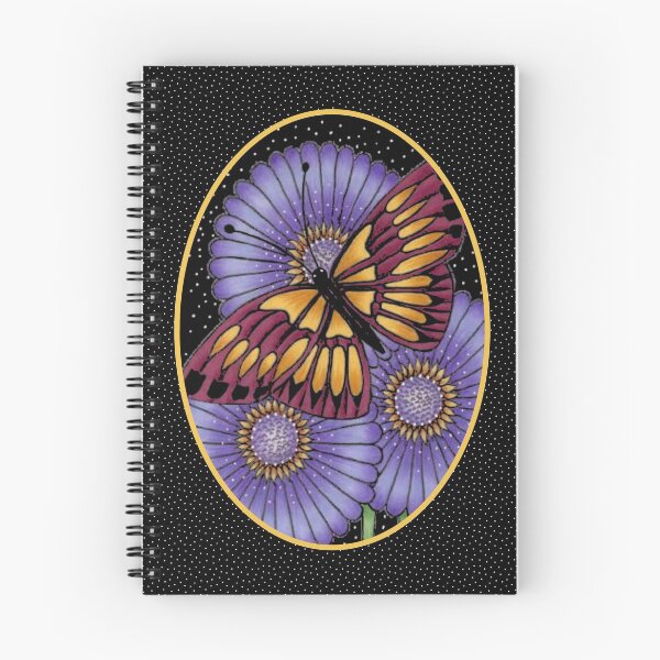 Item preview, Midnight Butterfly #4 - Red Wine and Gold designed and sold by CLAldridgeArt.