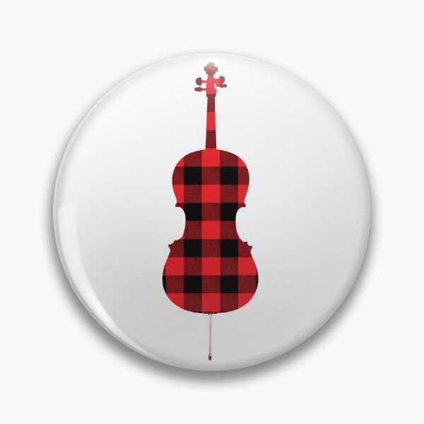 Item preview, Cello with tartan pattern designed and sold by piesdesignart.