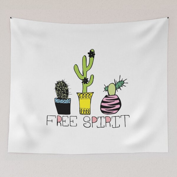 Aperçu de l'œuvre Esprit libre avec Cactus créée et vendue par suerussoart.