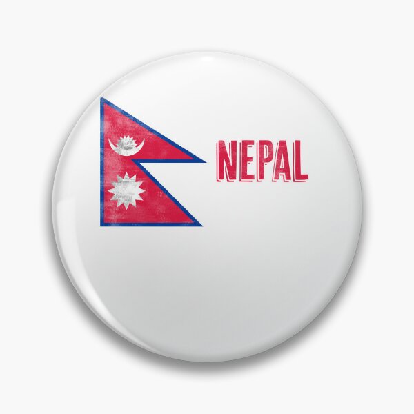 Item preview, Flag of Nepal  "Grunge" look. designed and sold by KTSubz Faith & Fun Designs.