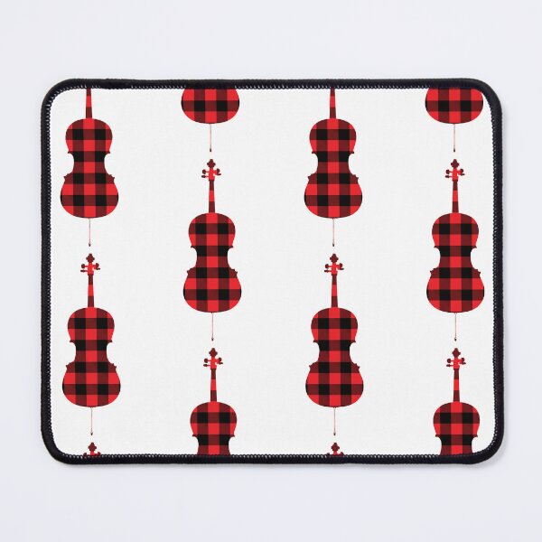 Item preview, Cello with tartan pattern designed and sold by piesdesignart.