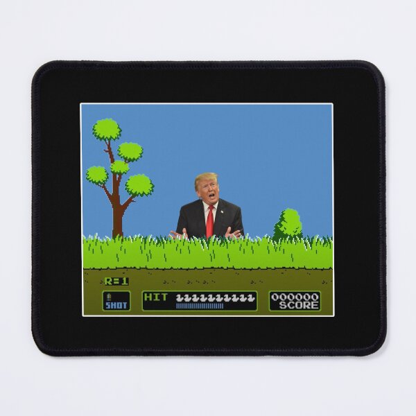 Item preview, Trump Duck Hunt Video Game Funny Digital Art designed and sold by Gogmagosh.