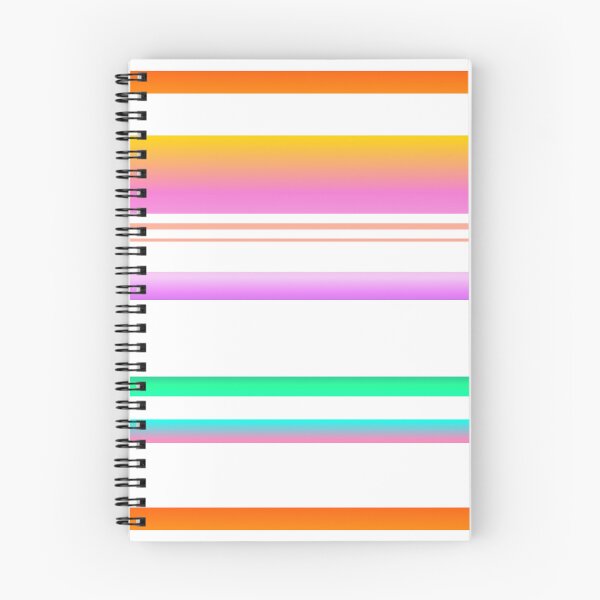 Item preview, White and colorful line pattern | Colorful lines designed and sold by lausn.