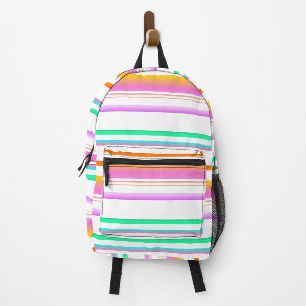 Item preview, White and colorful line pattern | Colorful lines designed and sold by lausn.