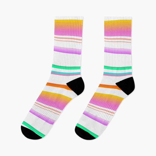 Item preview, White and colorful line pattern | Colorful lines designed and sold by lausn.