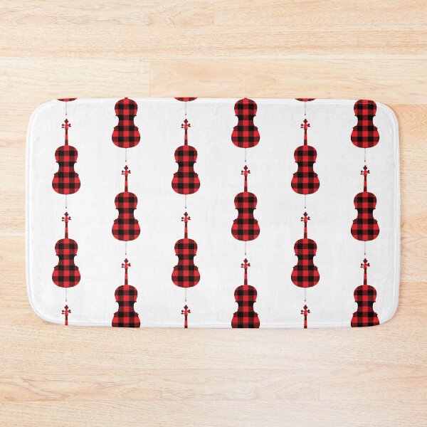 Item preview, Cello with tartan pattern designed and sold by piesdesignart.