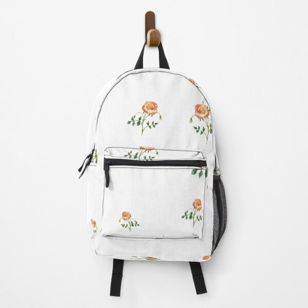 Aperçu de l'œuvre Rose flower ornate cute floral pattern watercolor créée et vendue par Yana Mustafina | Boho Soulful Designs.