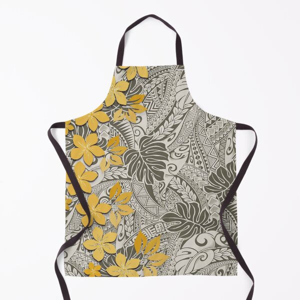 Item preview, Hawaiian Monstera Tapa and Hibiscus Fusion designed and sold by J Marielle Designs.