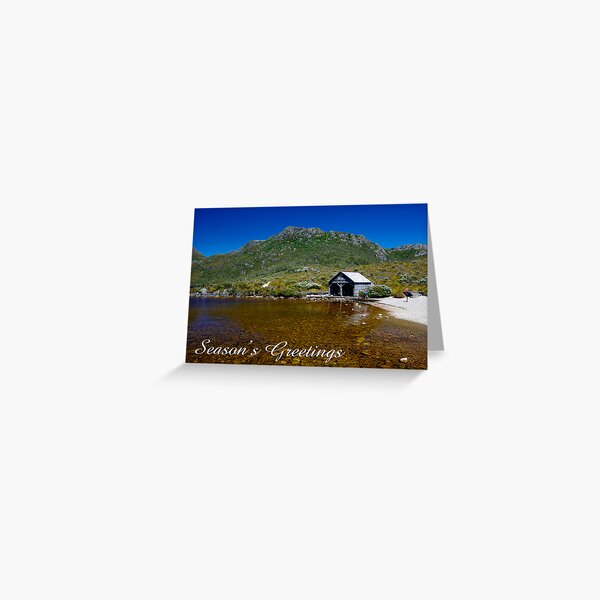 Item preview, The Boathouse, Dove Lake, Season's Greetings designed and sold by Steven Weeks.