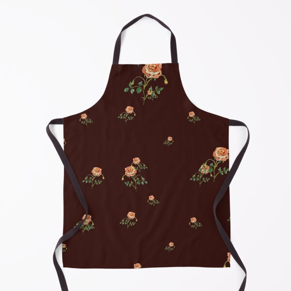 Aperçu de l'œuvre Rose flower ornate cute floral pattern watercolor red créée et vendue par Yana Mustafina | Boho Soulful Designs.