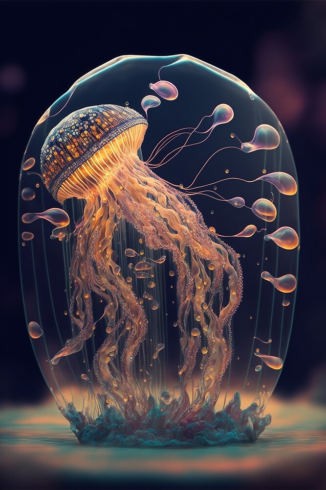 “Jellyfish Jubilee: Add a Touch of the Oceans Magic to Your World” by