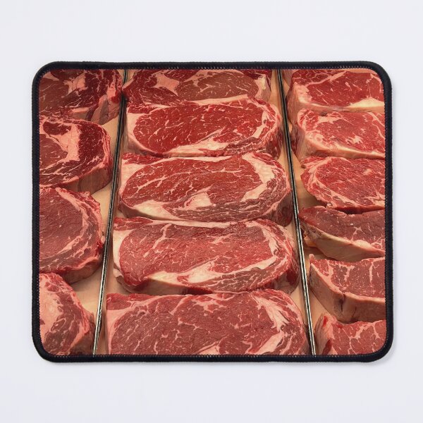 Item preview, Steaks in Grocery Store © David M Ball designed and sold by davidmball.