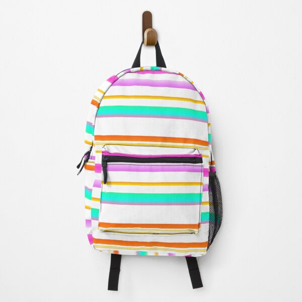 Item preview, White and colorful line pattern | Colorful lines designed and sold by lausn.