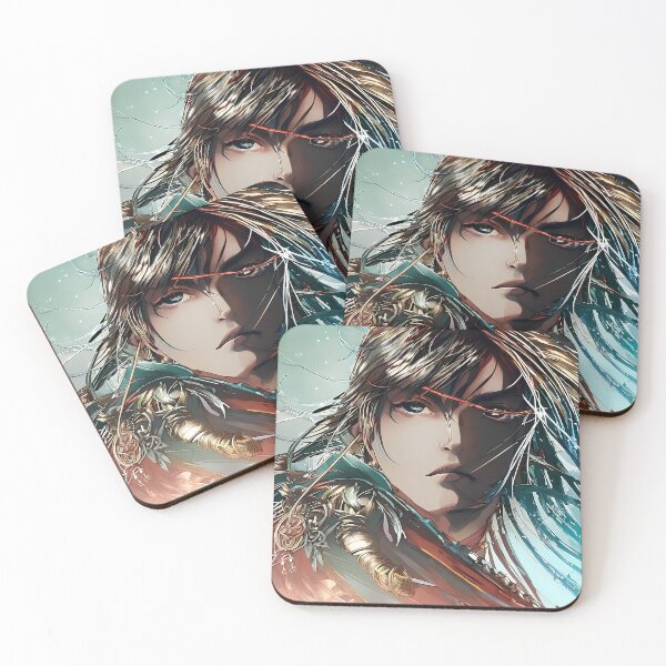 Item preview, Majestic Anime Warrior Goddess Portrait Gift designed and sold by TMelonShop.