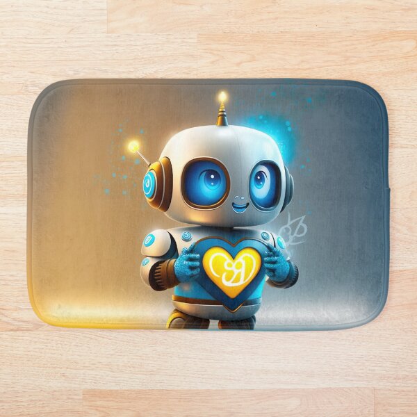 Aperçu de l'œuvre Illustration d'amour de robot créée et vendue par AIEngine.