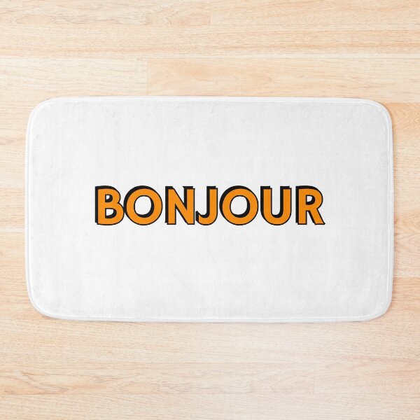 Item preview, BONJOUR - French for good day, good morning designed and sold by Inspirationmotivation.