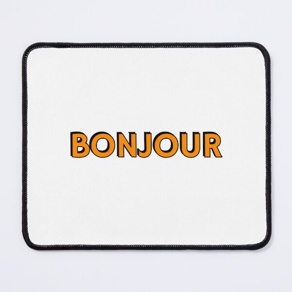 Item preview, BONJOUR - French for good day, good morning designed and sold by Inspirationmotivation.