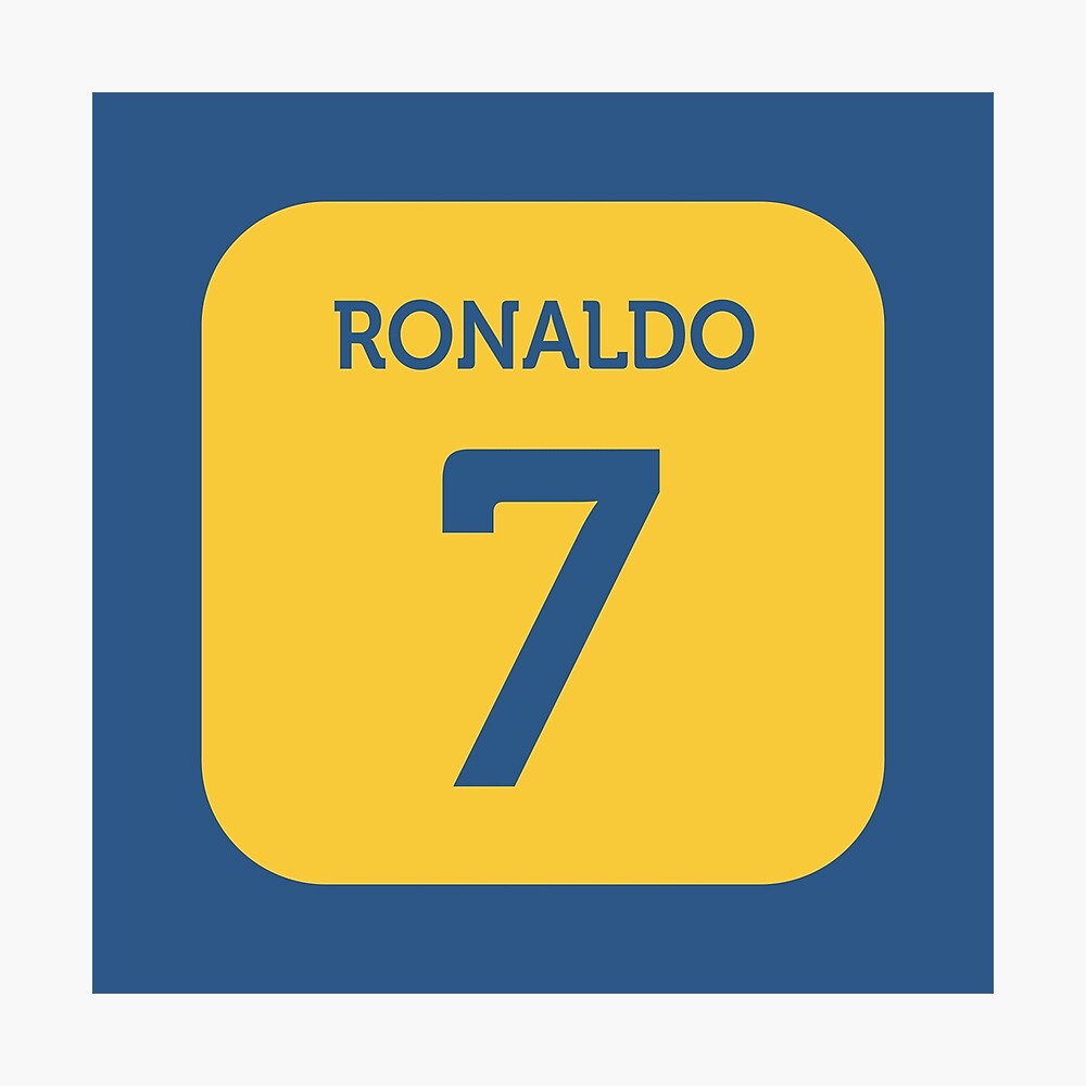 LARGE- Al-Nassr FC HOME Cristiano Ronaldo #7 Jersey