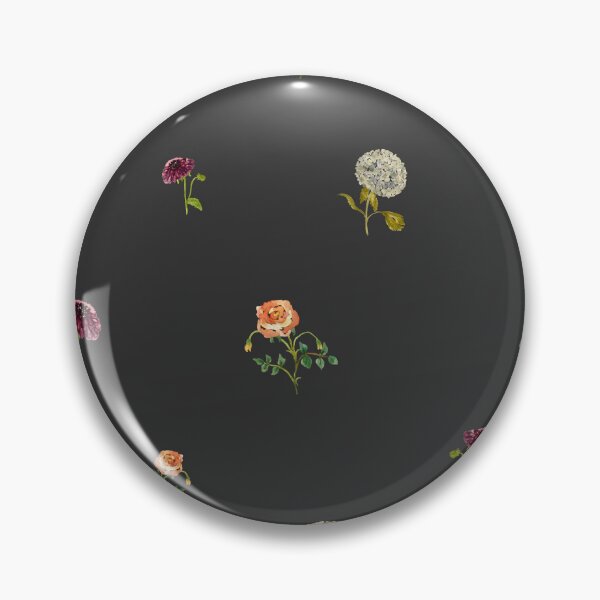 Artikelvorschau, Dahlia hydrangea rose pattern cute a watercolor grey entworfen und verkauft von Yana Mustafina | Boho Soulful Designs.