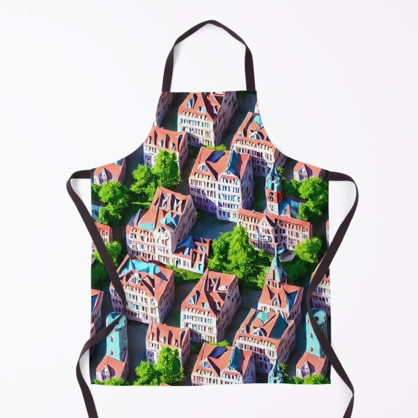 Item preview, Berliner Houses - Seamless Pattern designed and sold by Chubuter.
