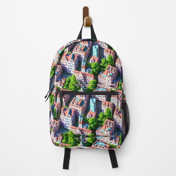 Item preview, Berliner Houses - Seamless Pattern designed and sold by Chubuter.