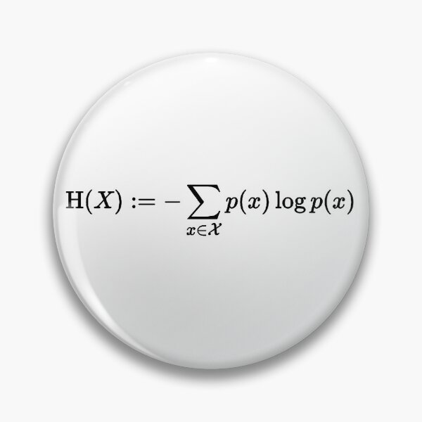Item preview, Shannon Entropy, classical information theory designed and sold by NoetherSym.