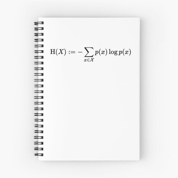 Item preview, Shannon Entropy, classical information theory designed and sold by NoetherSym.