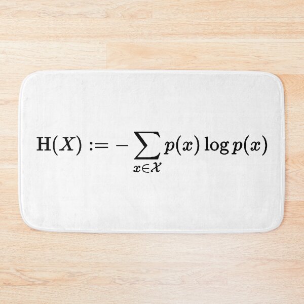 Item preview, Shannon Entropy, classical information theory designed and sold by NoetherSym.