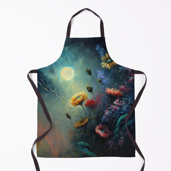 Item preview, Blooming Wild Flowers With A Misty Sun - 5 - Oil Painting designed and sold by Mitch-Angelo.