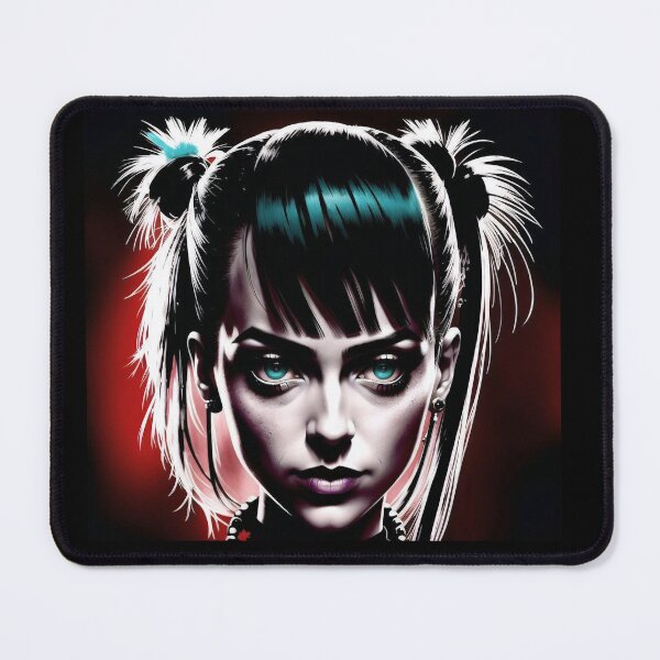 Item preview, Inkpunk girl artwork 30 designed and sold by PunkerLazar.