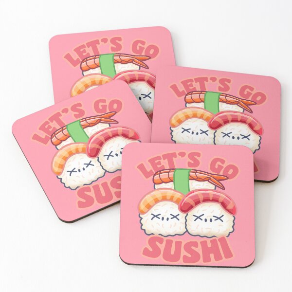 Item preview, Cute Let's Go Sushi  designed and sold by SpaceTruck.