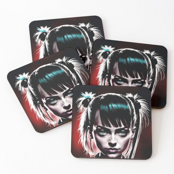 Item preview, Inkpunk girl artwork 30 designed and sold by PunkerLazar.