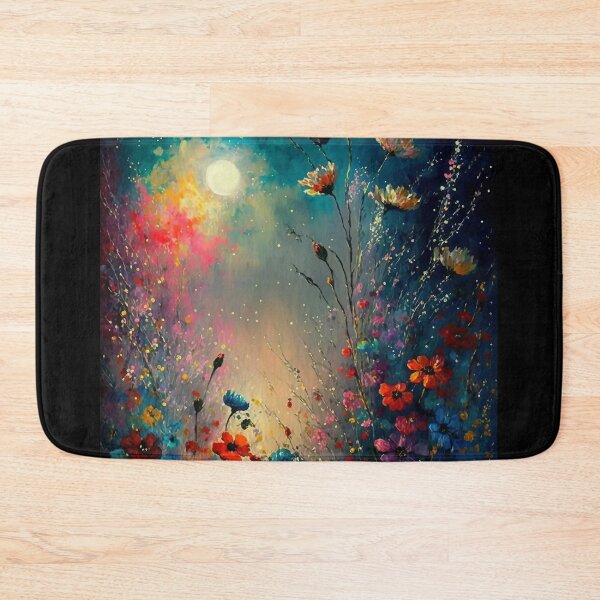 Item preview, Blooming Wild Flowers With A Misty Sun - 6 - Oil Painting designed and sold by Mitch-Angelo.