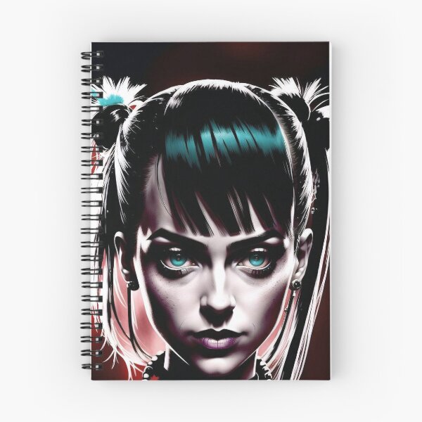 Item preview, Inkpunk girl artwork 30 designed and sold by PunkerLazar.