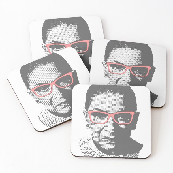 Item preview, Ruth Bader Ginsburg RBG With Pink Glasses designed and sold by awonacott.