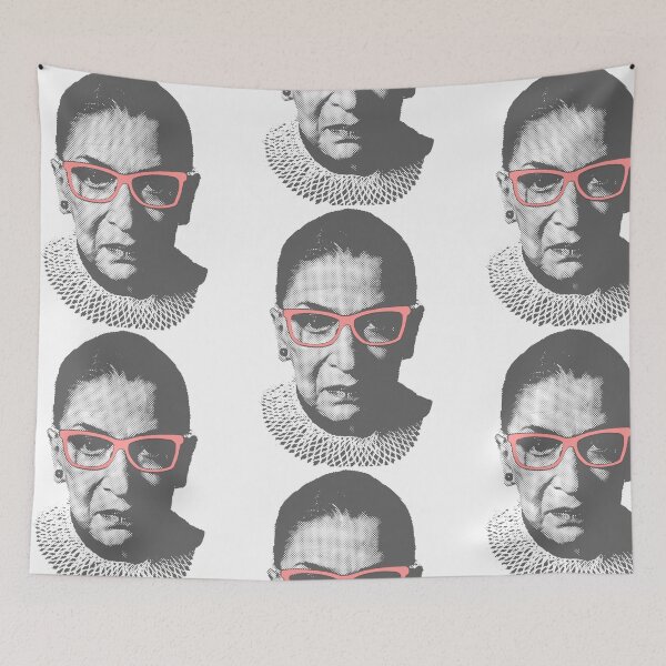 Item preview, Ruth Bader Ginsburg RBG With Pink Glasses designed and sold by awonacott.