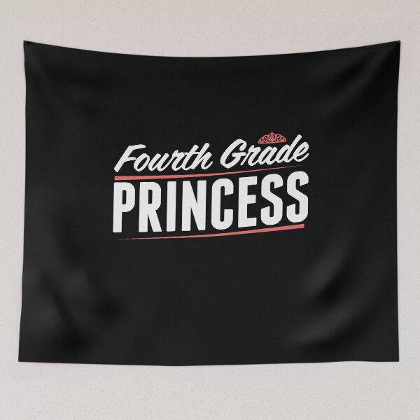 Item preview, Fourth Grade Princess Back To School First Day  designed and sold by BUBLTEES.