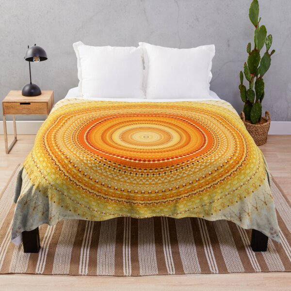 Item preview, Boho Sun Mandala Abstract Art Arty Farty Bohemian Style Sun 8 of 15 designed and sold by Beachy.