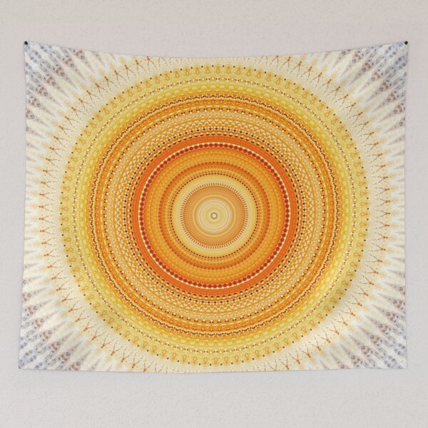 Item preview, Boho Sun Mandala Abstract Art Arty Farty Bohemian Style Sun 8 of 15 designed and sold by Beachy.